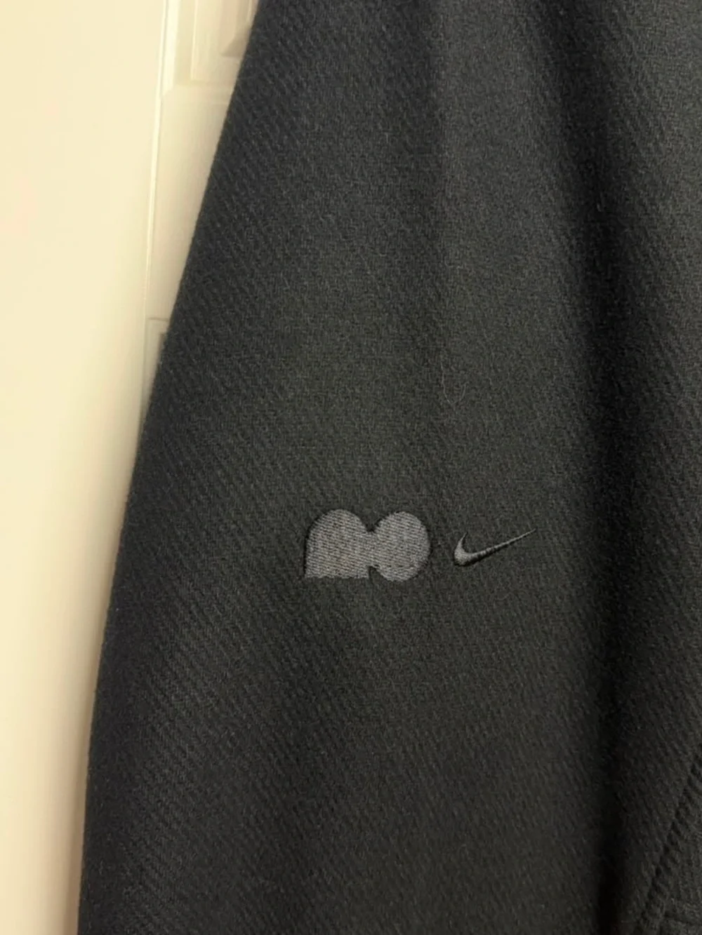 Nike Naomi Osaka Varsity Wool Jacket Women S Black Faux Fur NWT HV2058-010